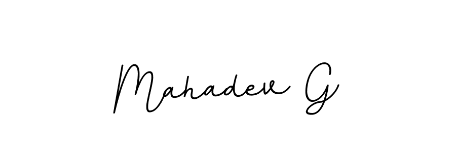 Similarly BallpointsItalic-DORy9 is the best handwritten signature design. Signature creator online .You can use it as an online autograph creator for name Mahadev G. Mahadev G signature style 11 images and pictures png