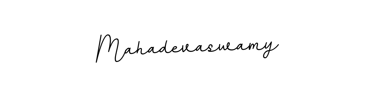 Create a beautiful signature design for name Mahadevaswamy. With this signature (BallpointsItalic-DORy9) fonts, you can make a handwritten signature for free. Mahadevaswamy signature style 11 images and pictures png