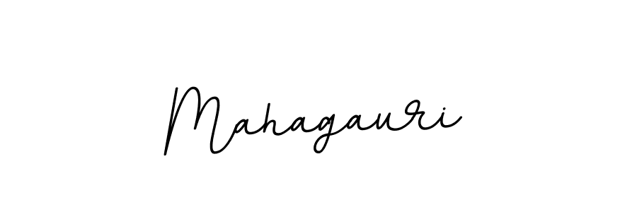 Create a beautiful signature design for name Mahagauri. With this signature (BallpointsItalic-DORy9) fonts, you can make a handwritten signature for free. Mahagauri signature style 11 images and pictures png
