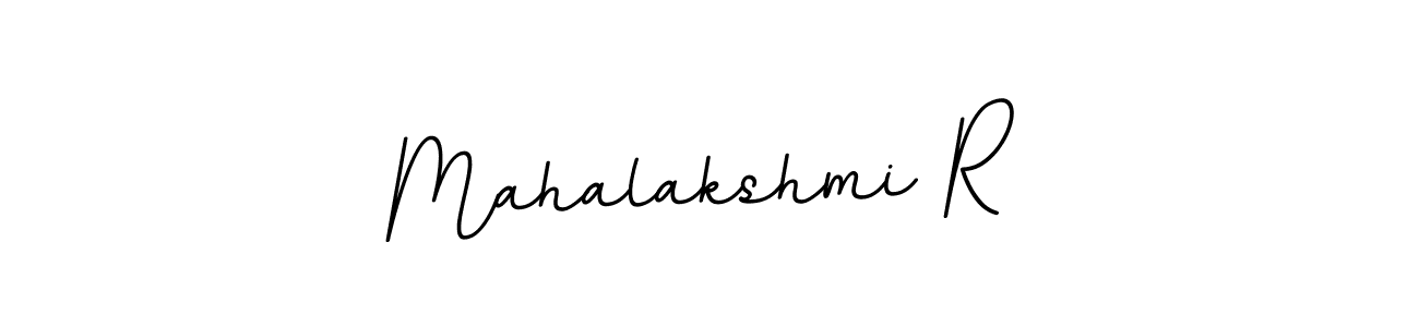 It looks lik you need a new signature style for name Mahalakshmi R. Design unique handwritten (BallpointsItalic-DORy9) signature with our free signature maker in just a few clicks. Mahalakshmi R signature style 11 images and pictures png