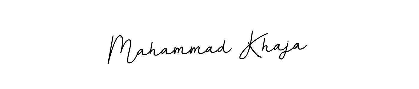 Create a beautiful signature design for name Mahammad Khaja. With this signature (BallpointsItalic-DORy9) fonts, you can make a handwritten signature for free. Mahammad Khaja signature style 11 images and pictures png