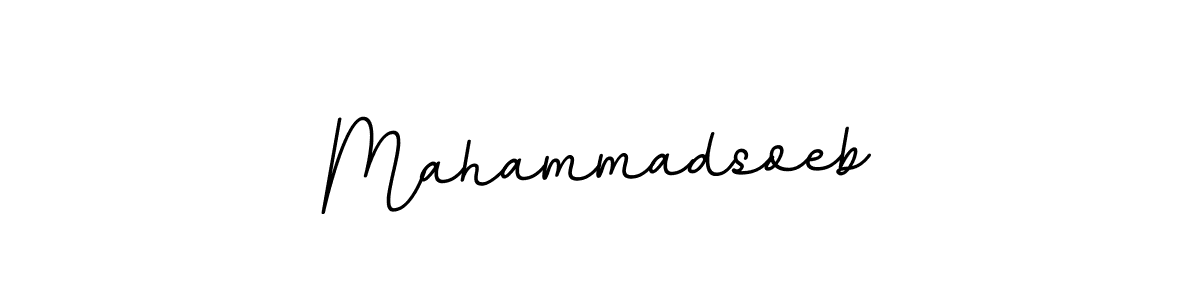 Also You can easily find your signature by using the search form. We will create Mahammadsoeb name handwritten signature images for you free of cost using BallpointsItalic-DORy9 sign style. Mahammadsoeb signature style 11 images and pictures png