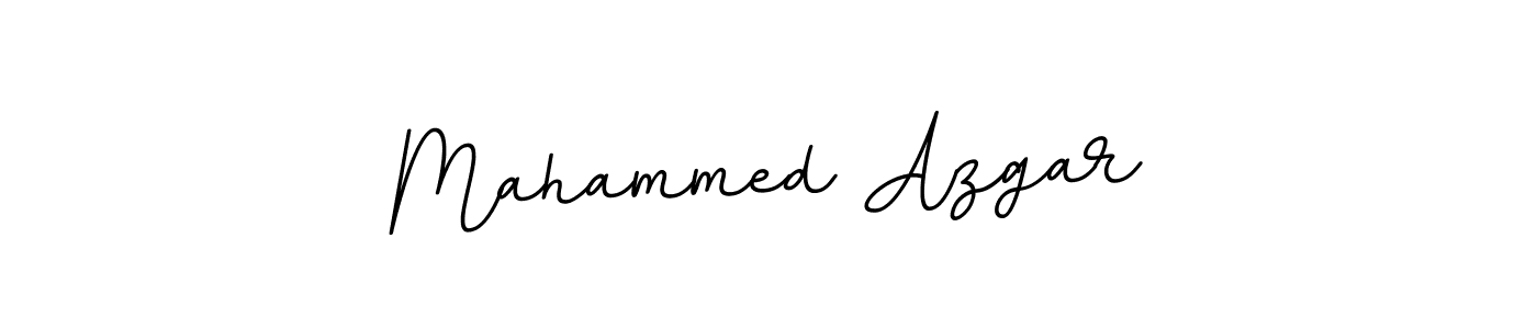 Mahammed Azgar stylish signature style. Best Handwritten Sign (BallpointsItalic-DORy9) for my name. Handwritten Signature Collection Ideas for my name Mahammed Azgar. Mahammed Azgar signature style 11 images and pictures png