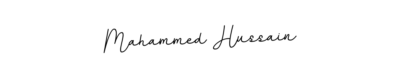 Design your own signature with our free online signature maker. With this signature software, you can create a handwritten (BallpointsItalic-DORy9) signature for name Mahammed Hussain. Mahammed Hussain signature style 11 images and pictures png