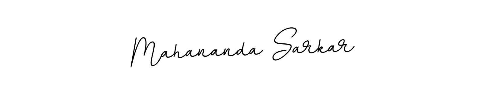 How to make Mahananda Sarkar signature? BallpointsItalic-DORy9 is a professional autograph style. Create handwritten signature for Mahananda Sarkar name. Mahananda Sarkar signature style 11 images and pictures png