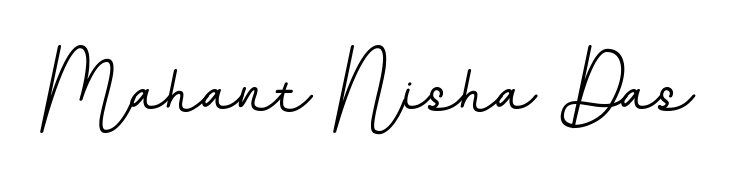 The BallpointsItalic-DORy9 handwriting style adds charm and authenticity to name Mahant Nisha Das. A wonderful choice for personal thank-you notes. Mahant Nisha Das signature style 11 images and pictures png