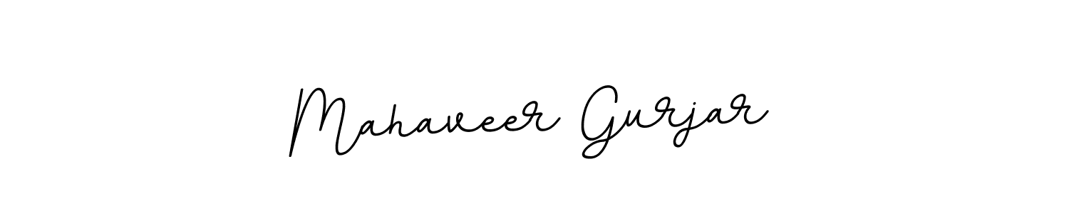 Mahaveer Gurjar stylish signature style. Best Handwritten Sign (BallpointsItalic-DORy9) for my name. Handwritten Signature Collection Ideas for my name Mahaveer Gurjar. Mahaveer Gurjar signature style 11 images and pictures png