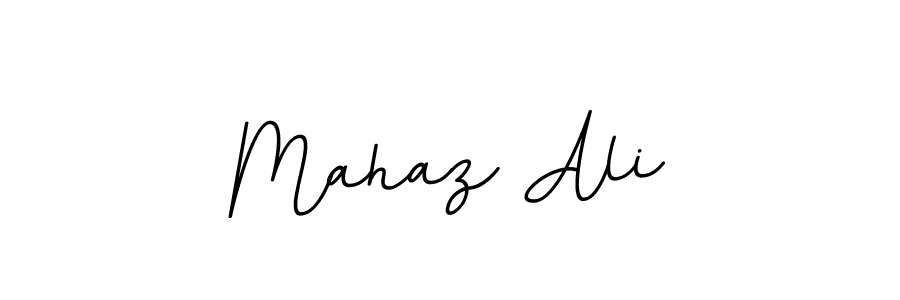 How to make Mahaz Ali name signature. Use BallpointsItalic-DORy9 style for creating short signs online. This is the latest handwritten sign. Mahaz Ali signature style 11 images and pictures png