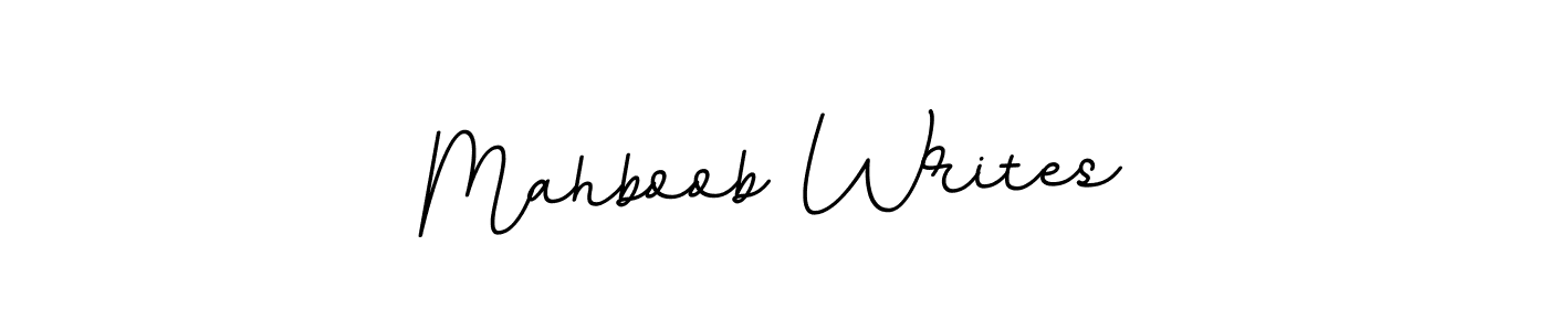 Also You can easily find your signature by using the search form. We will create Mahboob Writes name handwritten signature images for you free of cost using BallpointsItalic-DORy9 sign style. Mahboob Writes signature style 11 images and pictures png