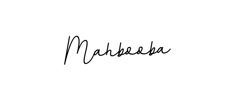 Make a beautiful signature design for name Mahbooba. With this signature (BallpointsItalic-DORy9) style, you can create a handwritten signature for free. Mahbooba signature style 11 images and pictures png