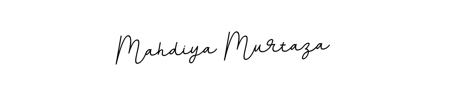 This is the best signature style for the Mahdiya Murtaza name. Also you like these signature font (BallpointsItalic-DORy9). Mix name signature. Mahdiya Murtaza signature style 11 images and pictures png