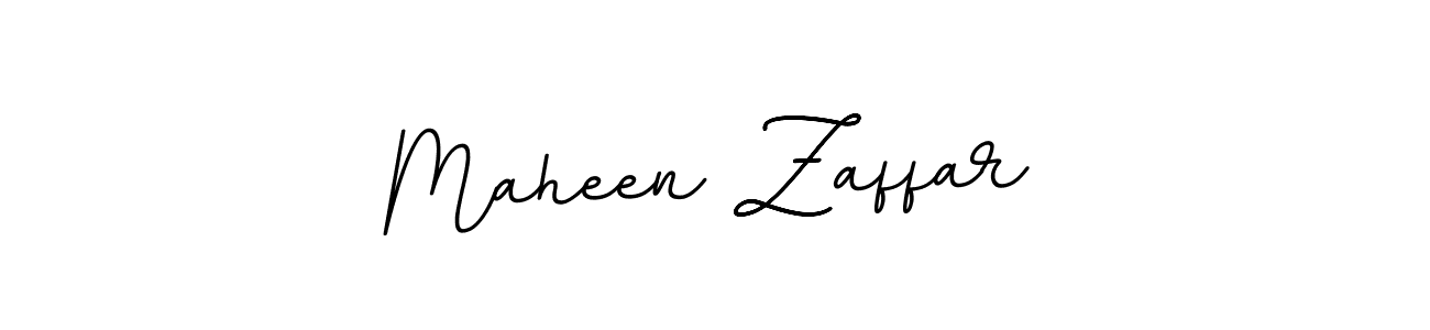 Design your own signature with our free online signature maker. With this signature software, you can create a handwritten (BallpointsItalic-DORy9) signature for name Maheen Zaffar. Maheen Zaffar signature style 11 images and pictures png