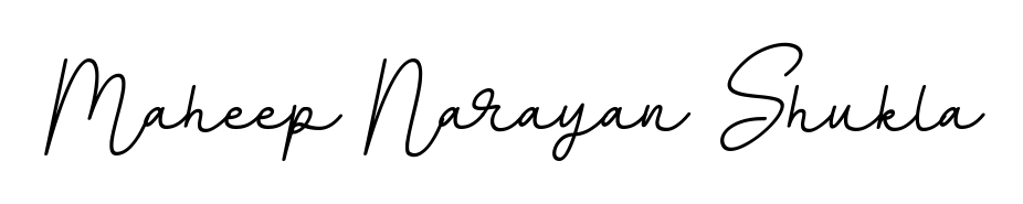 Make a beautiful signature design for name Maheep Narayan Shukla. With this signature (BallpointsItalic-DORy9) style, you can create a handwritten signature for free. Maheep Narayan Shukla signature style 11 images and pictures png