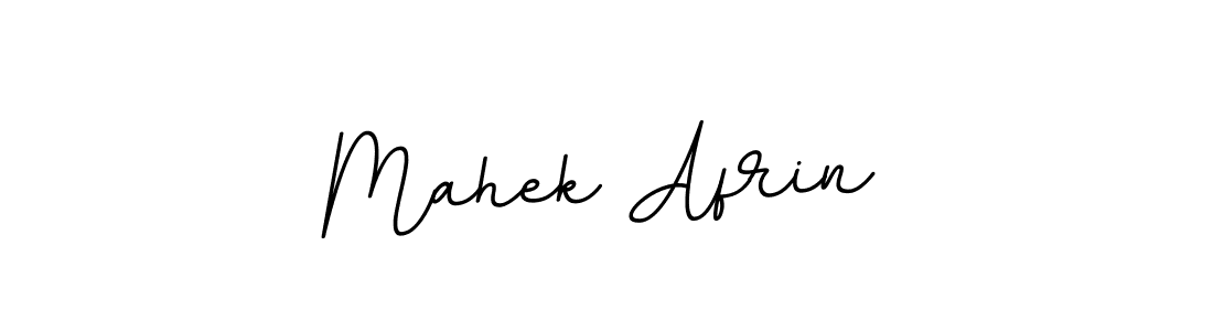 Design your own signature with our free online signature maker. With this signature software, you can create a handwritten (BallpointsItalic-DORy9) signature for name Mahek Afrin. Mahek Afrin signature style 11 images and pictures png