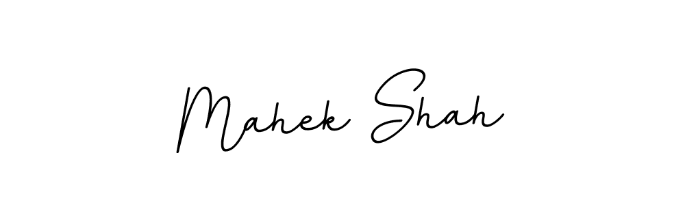You should practise on your own different ways (BallpointsItalic-DORy9) to write your name (Mahek Shah) in signature. don't let someone else do it for you. Mahek Shah signature style 11 images and pictures png