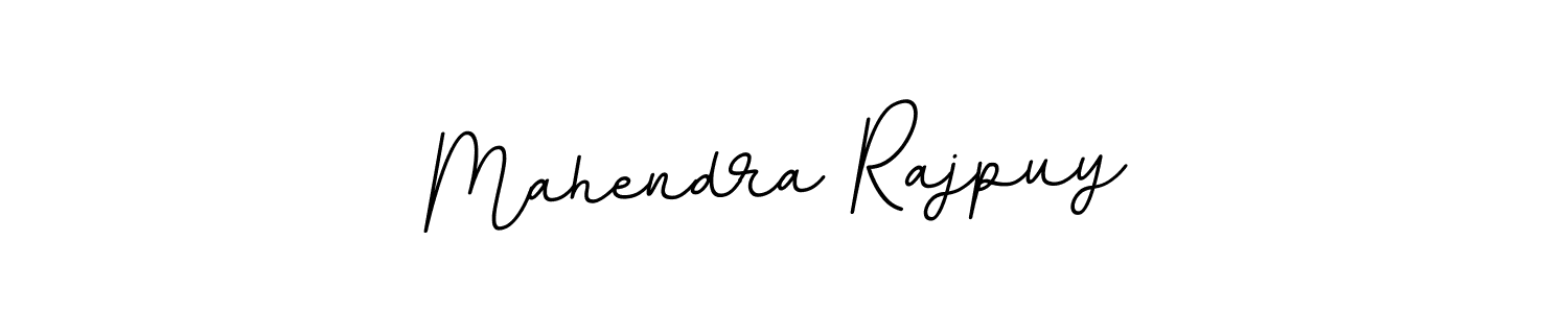 You should practise on your own different ways (BallpointsItalic-DORy9) to write your name (Mahendra Rajpuy) in signature. don't let someone else do it for you. Mahendra Rajpuy signature style 11 images and pictures png