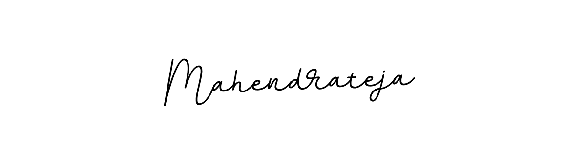 The best way (BallpointsItalic-DORy9) to make a short signature is to pick only two or three words in your name. The name Mahendrateja include a total of six letters. For converting this name. Mahendrateja signature style 11 images and pictures png