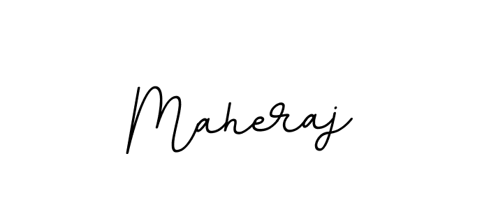 Make a beautiful signature design for name Maheraj. With this signature (BallpointsItalic-DORy9) style, you can create a handwritten signature for free. Maheraj signature style 11 images and pictures png