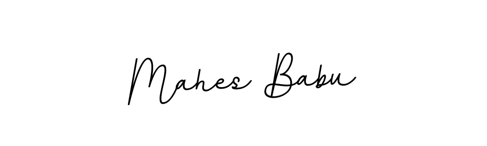 Make a beautiful signature design for name Mahes Babu. With this signature (BallpointsItalic-DORy9) style, you can create a handwritten signature for free. Mahes Babu signature style 11 images and pictures png