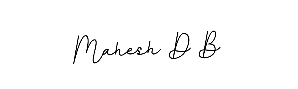 BallpointsItalic-DORy9 is a professional signature style that is perfect for those who want to add a touch of class to their signature. It is also a great choice for those who want to make their signature more unique. Get Mahesh D B name to fancy signature for free. Mahesh D B signature style 11 images and pictures png