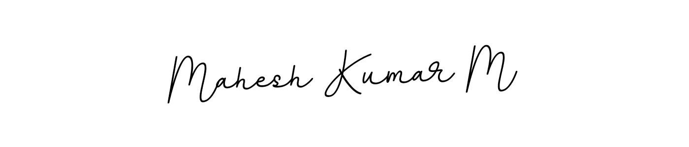 if you are searching for the best signature style for your name Mahesh Kumar M. so please give up your signature search. here we have designed multiple signature styles  using BallpointsItalic-DORy9. Mahesh Kumar M signature style 11 images and pictures png