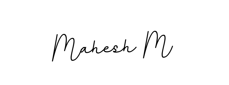 BallpointsItalic-DORy9 is a professional signature style that is perfect for those who want to add a touch of class to their signature. It is also a great choice for those who want to make their signature more unique. Get Mahesh M name to fancy signature for free. Mahesh M signature style 11 images and pictures png