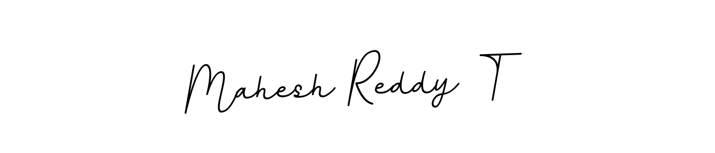 Create a beautiful signature design for name Mahesh Reddy T. With this signature (BallpointsItalic-DORy9) fonts, you can make a handwritten signature for free. Mahesh Reddy T signature style 11 images and pictures png