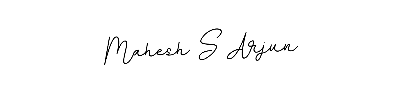 Similarly BallpointsItalic-DORy9 is the best handwritten signature design. Signature creator online .You can use it as an online autograph creator for name Mahesh S Arjun. Mahesh S Arjun signature style 11 images and pictures png
