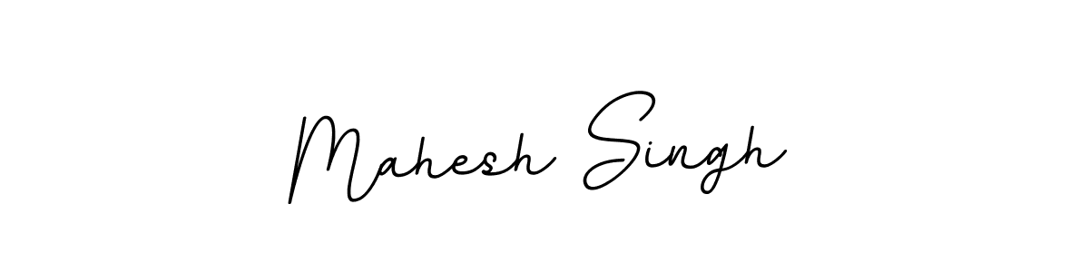 Design your own signature with our free online signature maker. With this signature software, you can create a handwritten (BallpointsItalic-DORy9) signature for name Mahesh Singh. Mahesh Singh signature style 11 images and pictures png