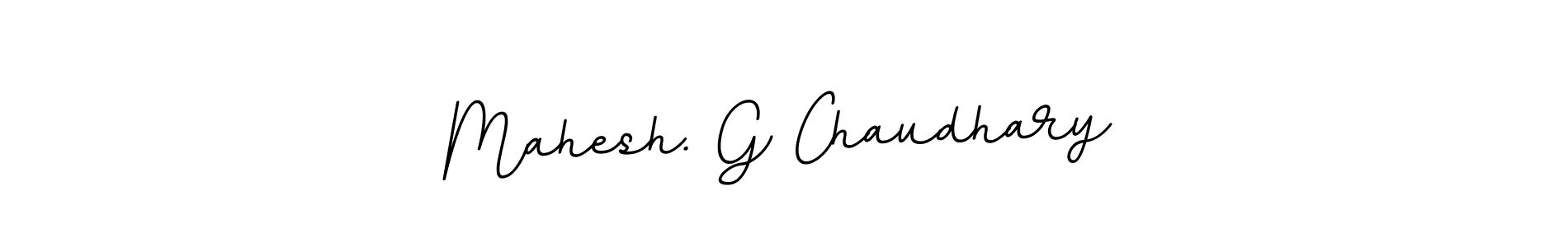 Make a beautiful signature design for name Mahesh. G Chaudhary. Use this online signature maker to create a handwritten signature for free. Mahesh. G Chaudhary signature style 11 images and pictures png