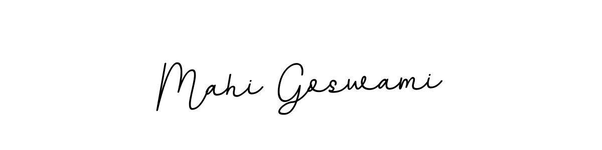 It looks lik you need a new signature style for name Mahi Goswami. Design unique handwritten (BallpointsItalic-DORy9) signature with our free signature maker in just a few clicks. Mahi Goswami signature style 11 images and pictures png