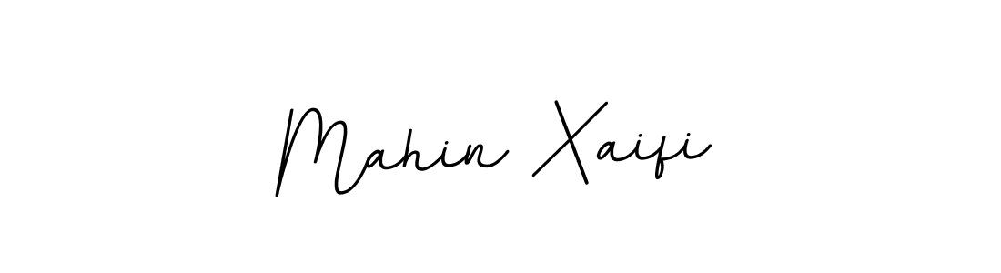 Use a signature maker to create a handwritten signature online. With this signature software, you can design (BallpointsItalic-DORy9) your own signature for name Mahin Xaifi. Mahin Xaifi signature style 11 images and pictures png