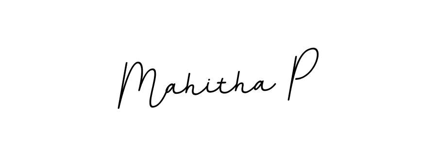 This is the best signature style for the Mahitha P name. Also you like these signature font (BallpointsItalic-DORy9). Mix name signature. Mahitha P signature style 11 images and pictures png