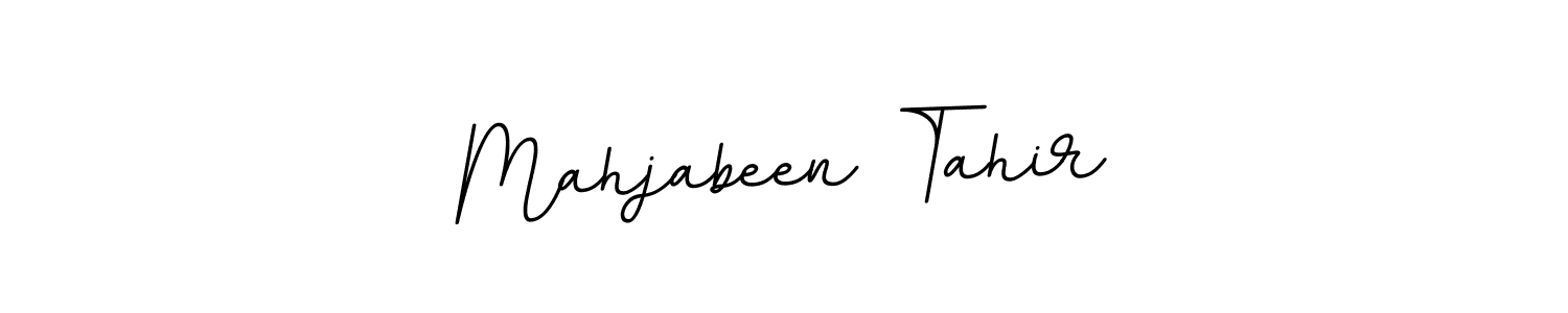 Similarly BallpointsItalic-DORy9 is the best handwritten signature design. Signature creator online .You can use it as an online autograph creator for name Mahjabeen Tahir. Mahjabeen Tahir signature style 11 images and pictures png