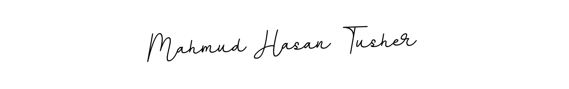 Make a beautiful signature design for name Mahmud Hasan Tusher. With this signature (BallpointsItalic-DORy9) style, you can create a handwritten signature for free. Mahmud Hasan Tusher signature style 11 images and pictures png