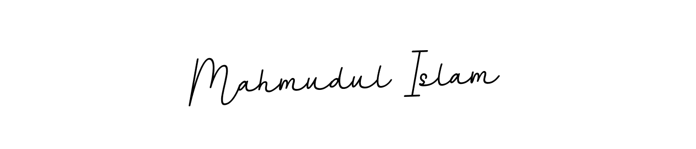 Make a beautiful signature design for name Mahmudul Islam. With this signature (BallpointsItalic-DORy9) style, you can create a handwritten signature for free. Mahmudul Islam signature style 11 images and pictures png