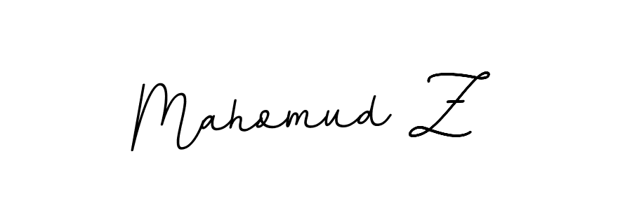 Create a beautiful signature design for name Mahomud Z. With this signature (BallpointsItalic-DORy9) fonts, you can make a handwritten signature for free. Mahomud Z signature style 11 images and pictures png