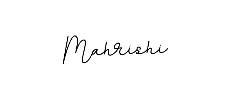 How to make Mahrishi name signature. Use BallpointsItalic-DORy9 style for creating short signs online. This is the latest handwritten sign. Mahrishi signature style 11 images and pictures png