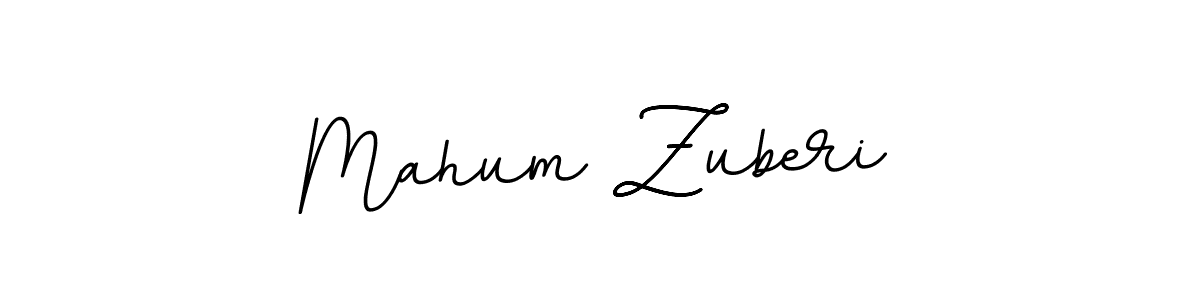 Make a beautiful signature design for name Mahum Zuberi. With this signature (BallpointsItalic-DORy9) style, you can create a handwritten signature for free. Mahum Zuberi signature style 11 images and pictures png