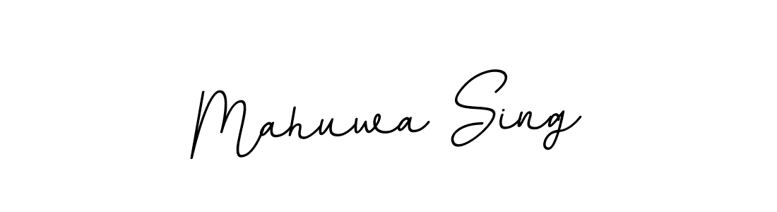 How to Draw Mahuwa Sing signature style? BallpointsItalic-DORy9 is a latest design signature styles for name Mahuwa Sing. Mahuwa Sing signature style 11 images and pictures png
