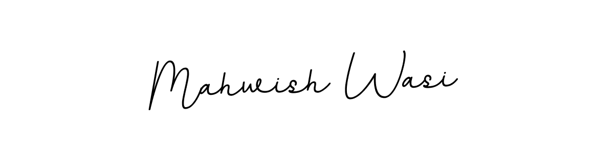 Also we have Mahwish Wasi name is the best signature style. Create professional handwritten signature collection using BallpointsItalic-DORy9 autograph style. Mahwish Wasi signature style 11 images and pictures png