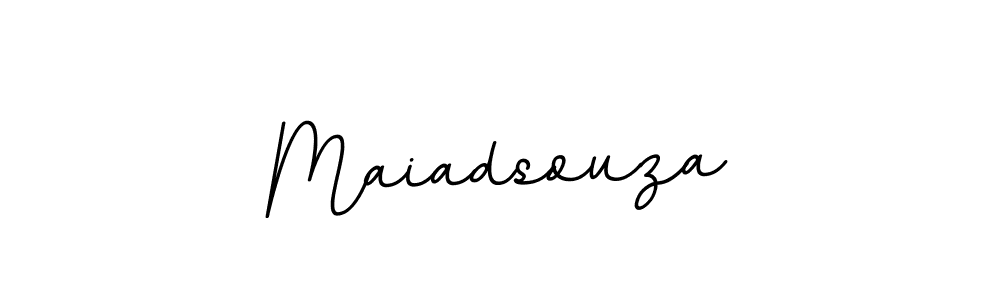 How to Draw Maiadsouza signature style? BallpointsItalic-DORy9 is a latest design signature styles for name Maiadsouza. Maiadsouza signature style 11 images and pictures png