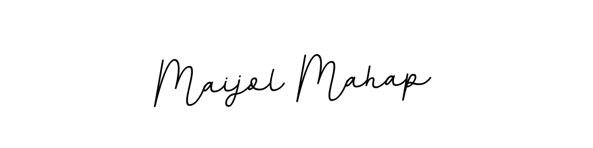 if you are searching for the best signature style for your name Maijol Mahap. so please give up your signature search. here we have designed multiple signature styles  using BallpointsItalic-DORy9. Maijol Mahap signature style 11 images and pictures png