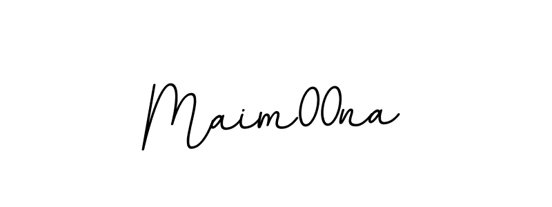 How to Draw Maim00na signature style? BallpointsItalic-DORy9 is a latest design signature styles for name Maim00na. Maim00na signature style 11 images and pictures png