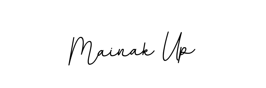 It looks lik you need a new signature style for name Mainak Up. Design unique handwritten (BallpointsItalic-DORy9) signature with our free signature maker in just a few clicks. Mainak Up signature style 11 images and pictures png