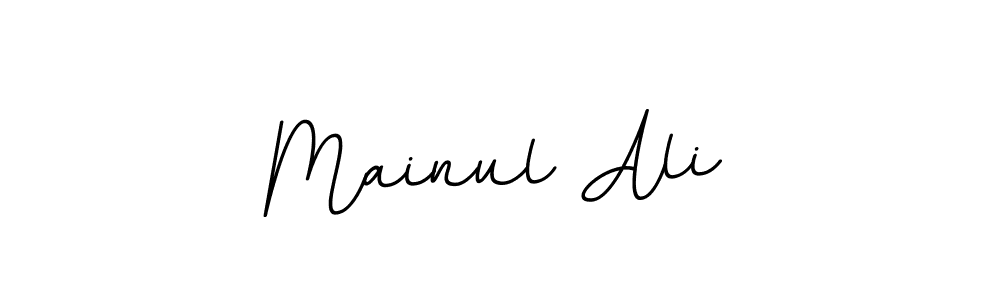 BallpointsItalic-DORy9 is a professional signature style that is perfect for those who want to add a touch of class to their signature. It is also a great choice for those who want to make their signature more unique. Get Mainul Ali name to fancy signature for free. Mainul Ali signature style 11 images and pictures png