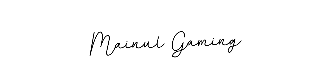 Check out images of Autograph of Mainul Gaming name. Actor Mainul Gaming Signature Style. BallpointsItalic-DORy9 is a professional sign style online. Mainul Gaming signature style 11 images and pictures png