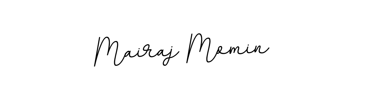Use a signature maker to create a handwritten signature online. With this signature software, you can design (BallpointsItalic-DORy9) your own signature for name Mairaj Momin. Mairaj Momin signature style 11 images and pictures png
