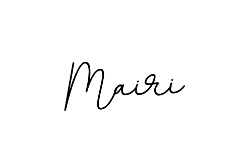 The best way (BallpointsItalic-DORy9) to make a short signature is to pick only two or three words in your name. The name Mairi include a total of six letters. For converting this name. Mairi signature style 11 images and pictures png