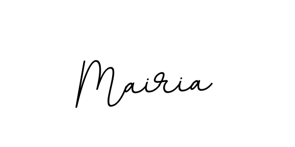 Create a beautiful signature design for name Mairia. With this signature (BallpointsItalic-DORy9) fonts, you can make a handwritten signature for free. Mairia signature style 11 images and pictures png